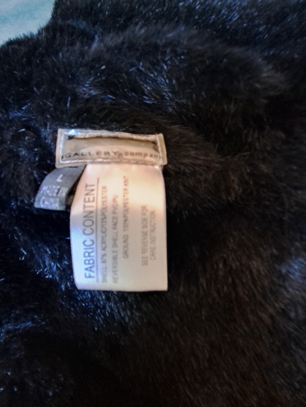 Black Faux Fur Vest - Women Jackets & Coats - Picture 9 of 9